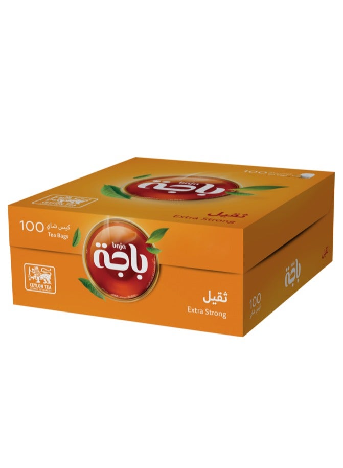 باجا شاي أحمر (220 جم) 100 كيس شاي 