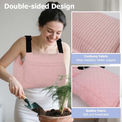 RoamReady Mastectomy Pillows, Post Mastectomy Must Haves, Hysterectomy Pillow Lumpectomy Recovery Supplies, Breast Surgery Pillow, Gifts for Women Help for Recovery and Rest, Pink - Image 4