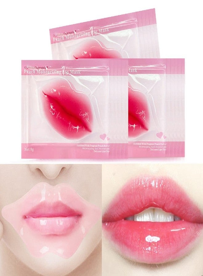 MEICOLY 30 Pads Lip and Eye Mask Sheet Moisturizing Gold Under Eye Mask Gel Crystal Collagen Anti-Aging Eye Patches Dark Circle Remover with Box,B - Image 3