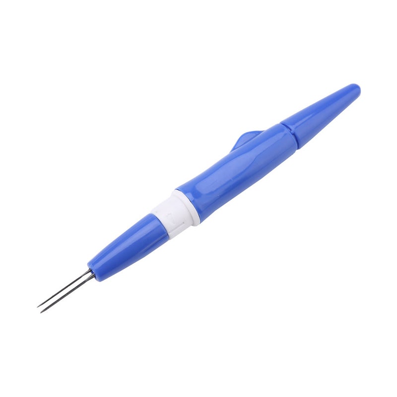 Embroidery Felting Needle Punch Pen with 3 Fine Needles Set Tool for DIY Craft (Pink) - Image 5