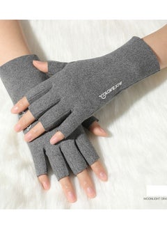 Women's Warm Dew Finger Trimming Thin Half Finger Gloves