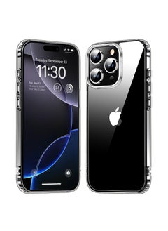 جراب شفاف لهاتف iPhone 16 Pro Max، جراب خلفي صلب من مادة TPU مقاوم للصدمات، غير قابل للاصفرار، مضاد للخدش، حماية من السقوط، جراب نحيف مناسب لهاتف iPhone 16 Pro Max (شفاف) - pzsku/Z5A8E8AF75C6E018C5973Z/45/_/1726904328/8260e713-eed3-4714-a65a-6fd34862844c