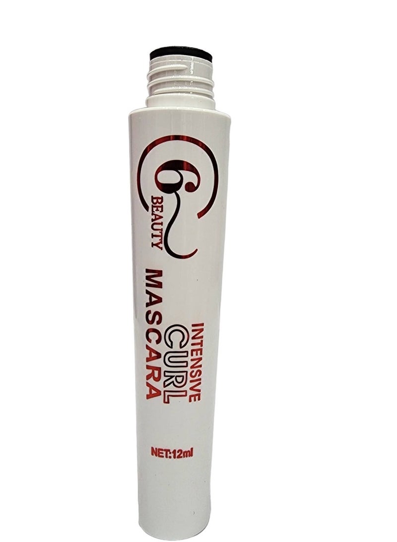 6 بيوتي ماسكارا ضد الماء مسكره تجعيد مكثفة مسكرة فائق السواد تعطي الرموش كثافة وجمال وتأثير ويوسع ويكثف العمق بين الرموش 2 قطع - Image 3