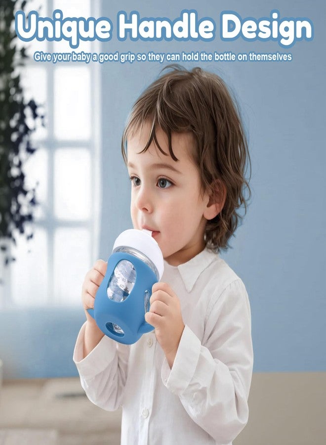 Hranio Silicone Bottle Covers Silicone Sleeve for Avent Natural Glass Baby Bottles Fits Philips Avent Glass Bottle Sleeve Phillips Avent Glass Bottles 4oz (3 Pcs) - Image 5