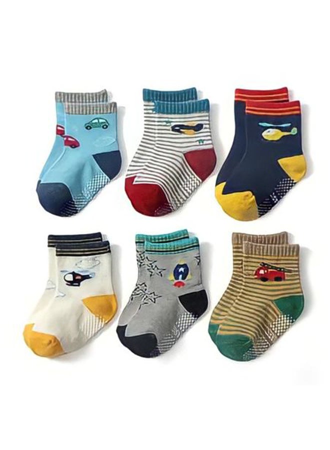 - Set Of (6) Ankle Socks - For Kids - Image 1
