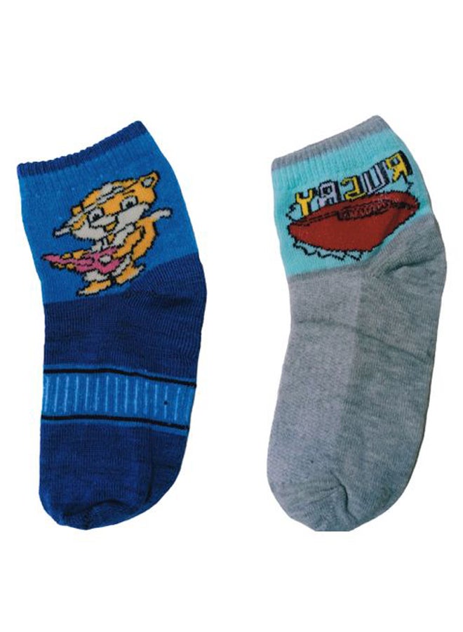 - Set Of (6) Ankle Socks - For Kids - Image 5
