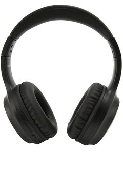 Faster S5 Over-Ear Wireless Headphones with Microphone - Deep Bass Sound, HiFi Stereo Bluetooth Headphones - Active Noise Cancellation, Foldable Design, 40 Hours Playtime, Lightweight Foam Ear Cups - Ideal for Travel, Work, Gaming, and TV (Black)  - Image 3