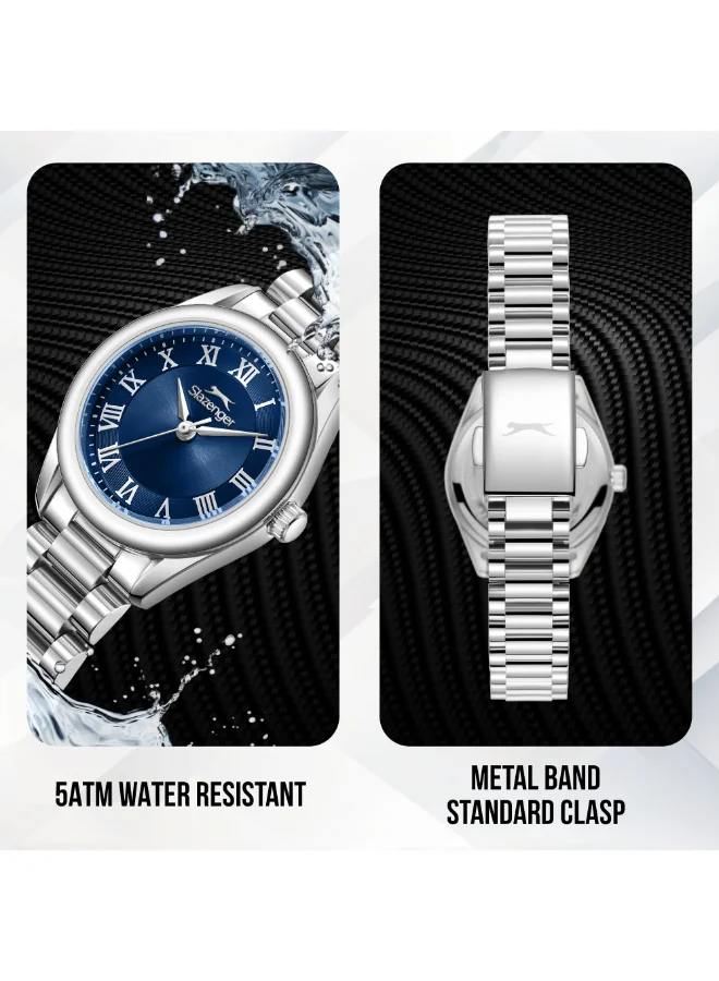 Slazenger  Slazenger Women's Analog Dark Blue Dial Watch - SL.9.2591.3.390  | Best Price UAE