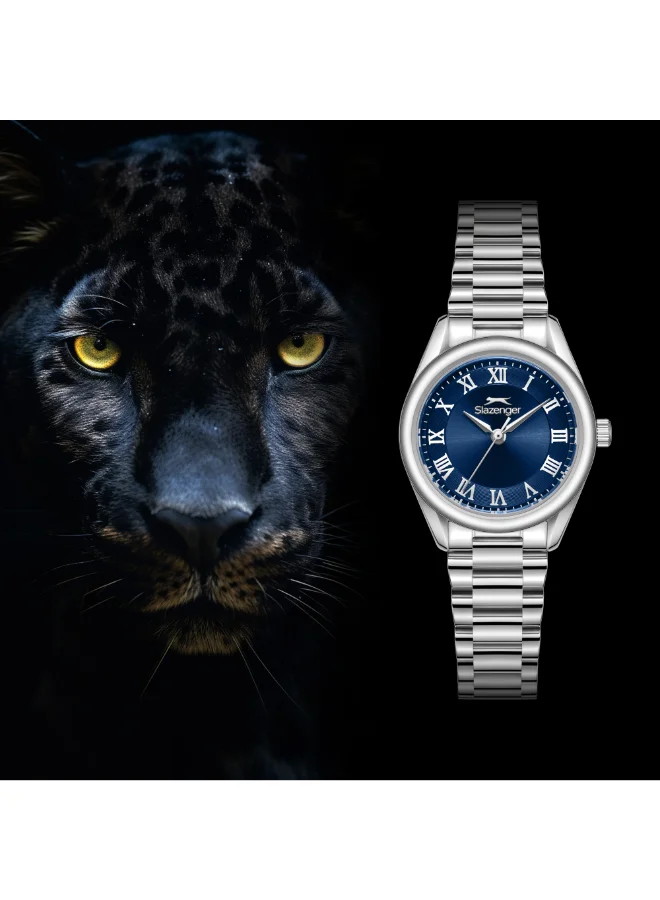 Slazenger  Slazenger Women's Analog Dark Blue Dial Watch - SL.9.2591.3.390  | Best Price UAE