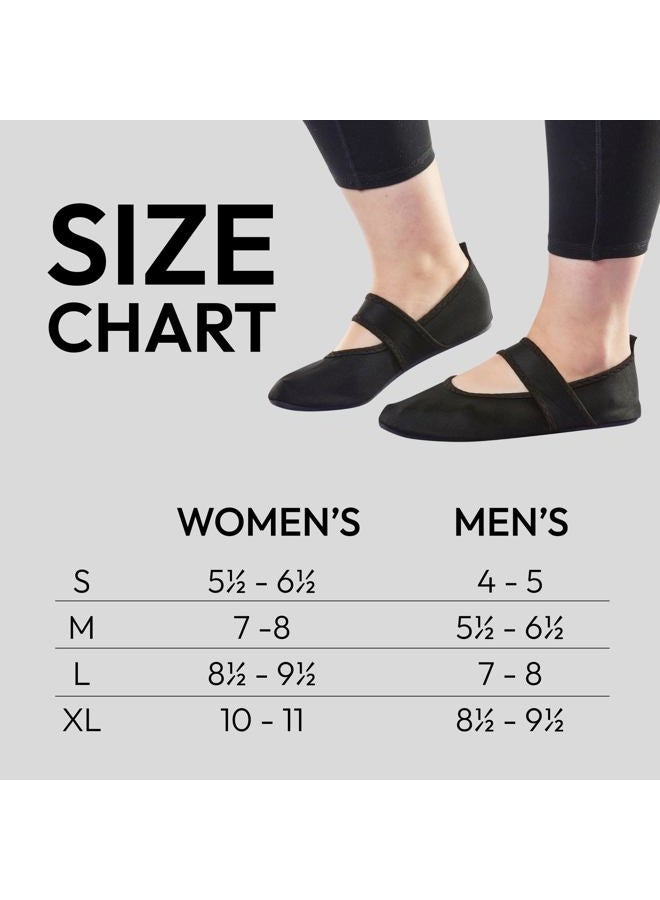 Nufoot womens Sneaker Futsoles by Nufoot WoSoft Sided Shoes for Indoors Outdoors Foldable Flexible Footwear S, Navy Blue Bohemian, Medium US - Image 2