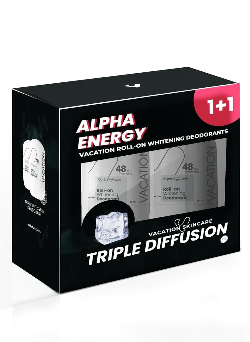 VACATION 2 Triple Diffusion Whitening Deodorant 50 ml - Image 1