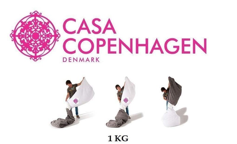 CASA COPENHAGEN Casa Copenhagen Premium Virgin Grade Thermocol Balls Refill for Pillows Sofa Bean Bags Soft Toys Beans for Bean Bag Refill 4 Kg White  - Image 5