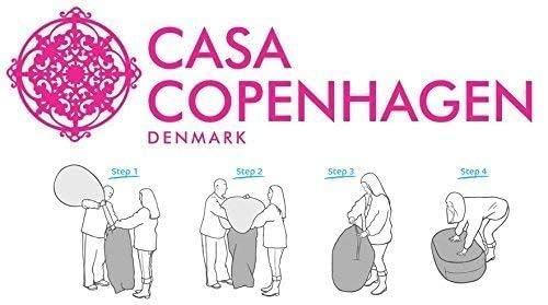 CASA COPENHAGEN Casa Copenhagen Premium Virgin Grade Thermocol Balls Refill for Pillows Sofa Bean Bags Soft Toys Beans for Bean Bag Refill 4 Kg White  - Image 4