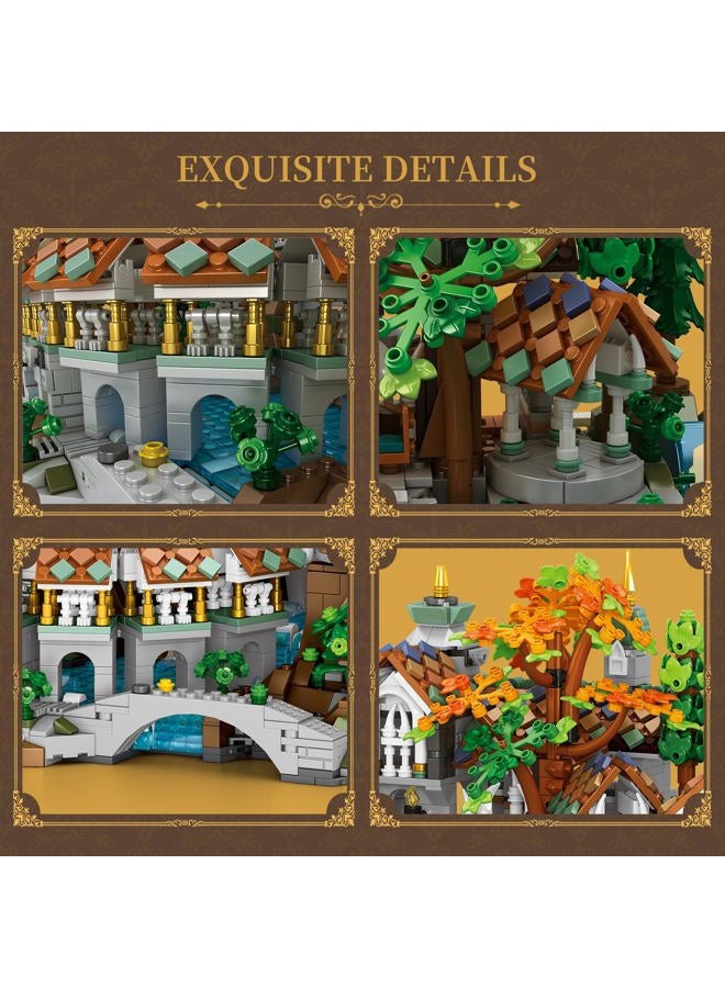 Reobrix European Century Rivendell Building Blocks Set for Adults 55015 - Image 4