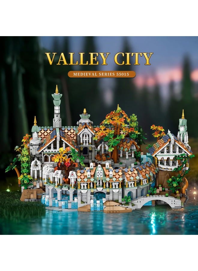 Reobrix European Century Rivendell Building Blocks Set for Adults 55015 - Image 2