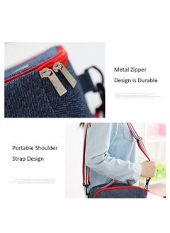 CYTHERIA Thermal Ice Cooler Lunch Bag Blue 19.5x16x22.5centimeter  - Image 2