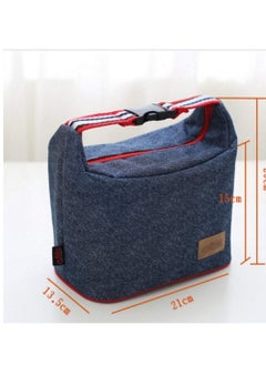 CYTHERIA Thermal Ice Cooler Lunch Bag Blue 19.5x16x22.5centimeter  - Image 1