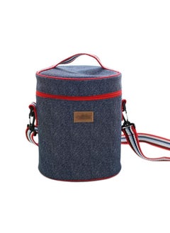CYTHERIA Thermal Ice Cooler Lunch Bag Blue 19.5x16x22.5centimeter  - Image 3