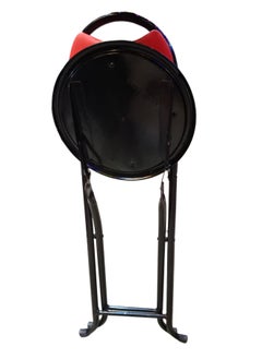 Generic Metal prayer chair made of iron for prayer, for the elderly, and for the kitchen - foldable - highly durable, can bear up to 150 kg - fully imported - red color  - Image 5