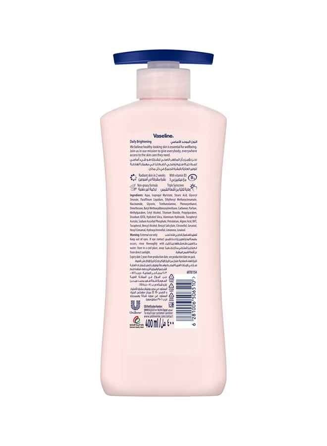 Vaseline Body lotion for skin brightening, suitable for all skin types, 400ml, 2-pack - Image 2