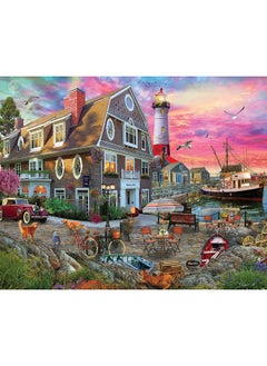 WHITE MOUNTAIN White Mountain Puzzles - Harbor Inn - 1000 Piece Jigsaw Puzzle  - Image 1
