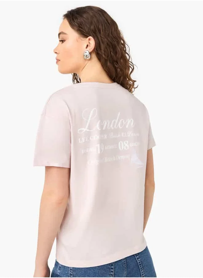 Lee Cooper Lc Logo Tee For Female