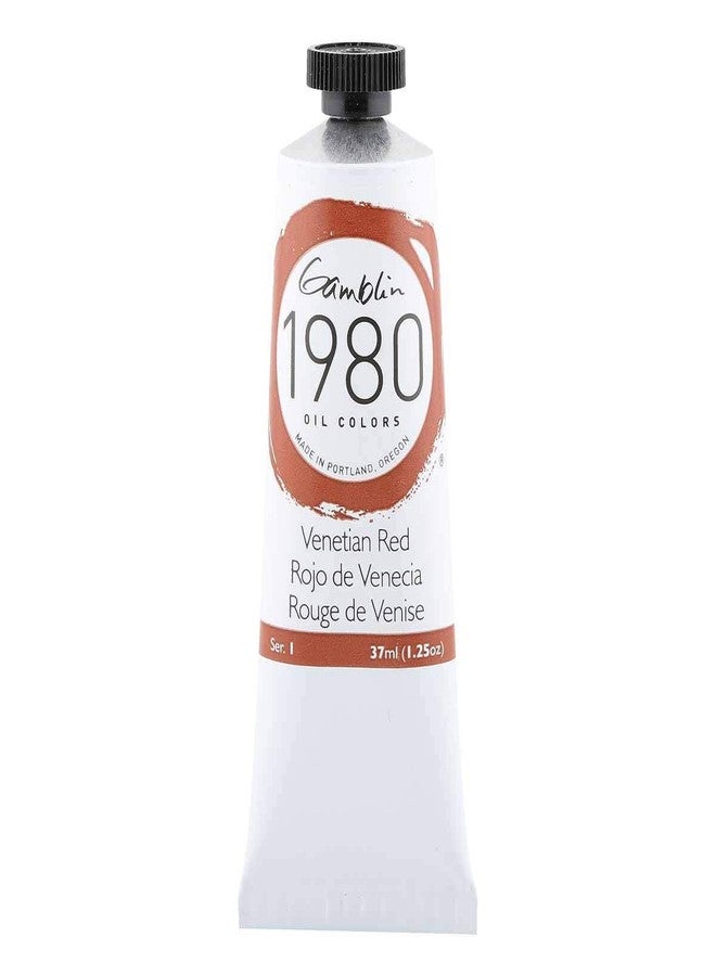 Gamblin 1980 Oil Venetian Red 37Ml - Image 1