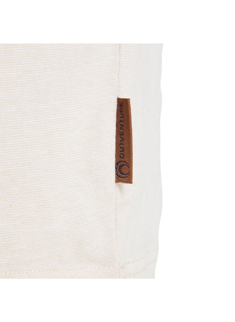 Outventure - Men’s Polo Shirt - Classic Beige, Stylish & Breathable Casual Polo for Everyday Wear, Work, & Leisure - Image 1