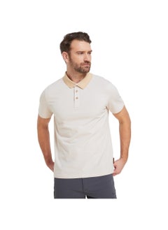 Men’s Polo Shirt - Classic Beige, Stylish & Breathable Casual Polo for Everyday Wear, Work, & Leisure