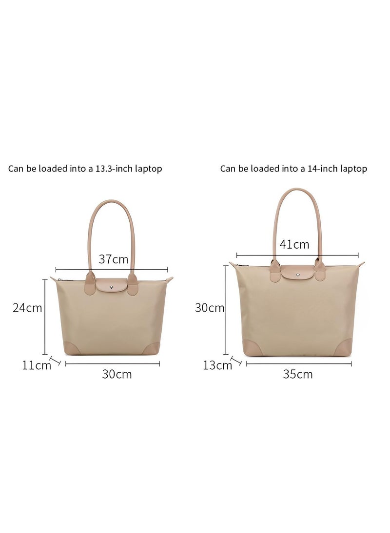 erorex Women's 13 inch and 14 inch Tote laptop Bag, Durable Nylon Shoulder Bag  - Image 5