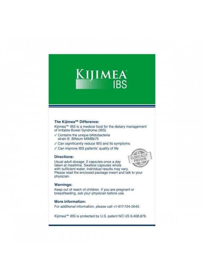 Generic - Kijimea Ibs, Medical Food For The Dietary Management Of Irritable Bowel Syndrome 56 Capsules - Image 1