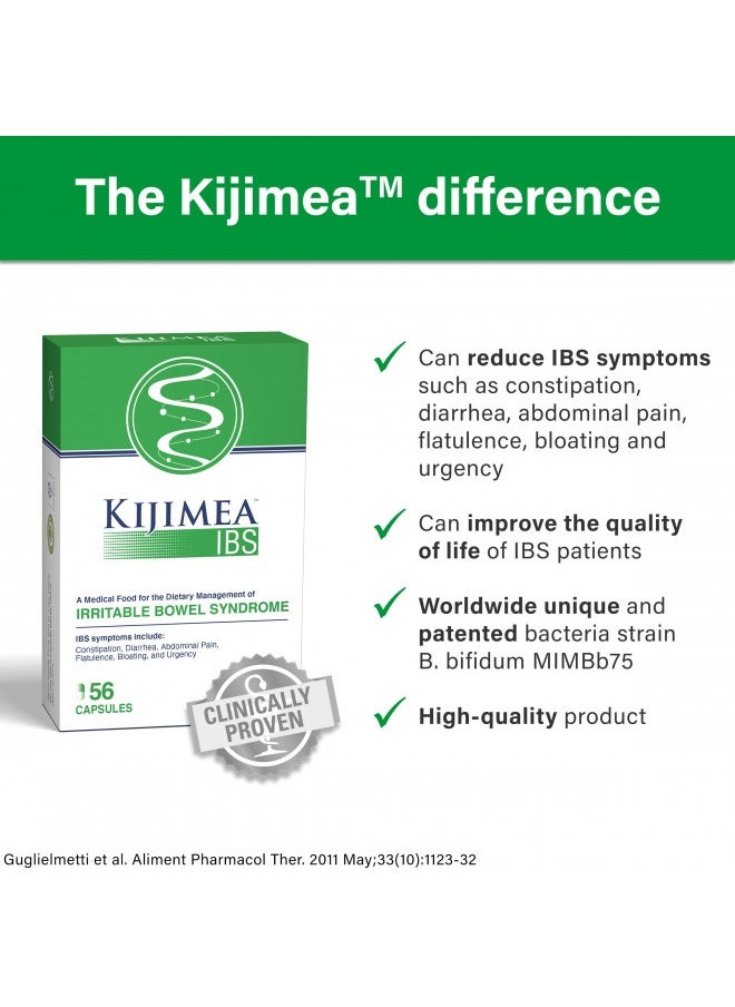 Generic - Kijimea Ibs, Medical Food For The Dietary Management Of Irritable Bowel Syndrome 56 Capsules - Image 1