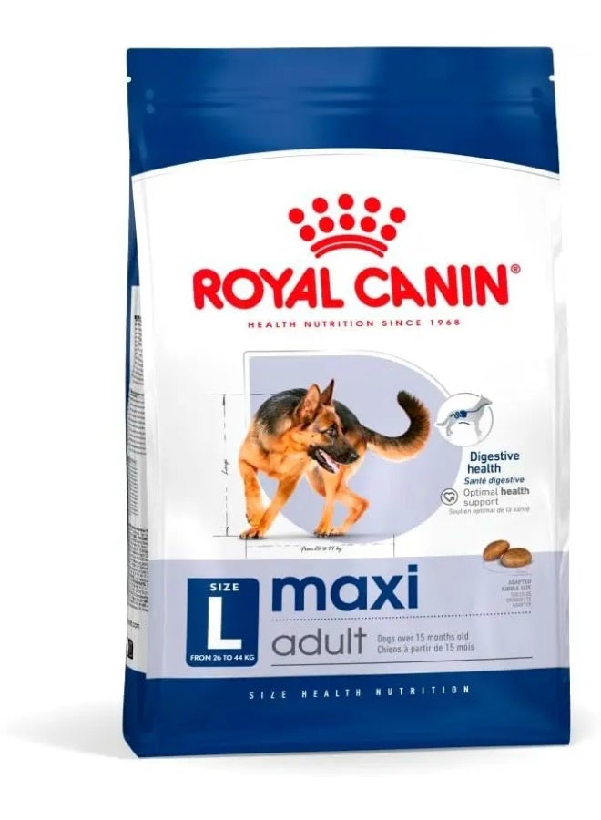 ROYAL CANIN طعام جاف للبالغين من رويال كانين ماكسي 10 كجم - Image 1