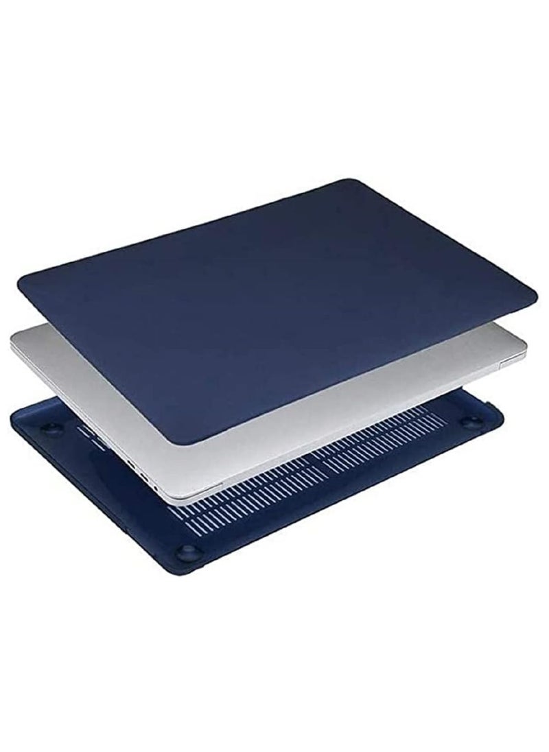 Hard Shell Protective Case Cover Compatible with MacBook Pro 16-Inch Model: A2141 (MVVJ2xx/A, MVVK2xx/A, MVVL2xx/A, MVVM2xx/A) Retina Display with Touch Bar Touch ID, Navy Blue