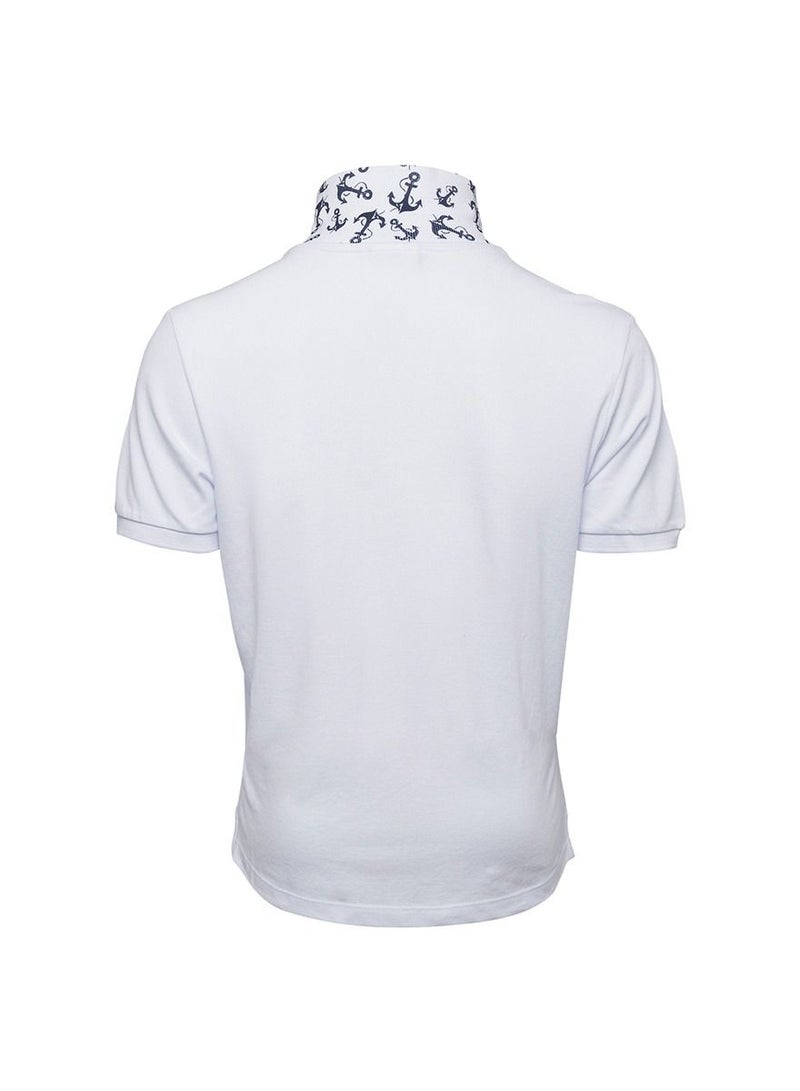 Anemoss Anchor Men's Polo Collar T-Shirt  - Image 3