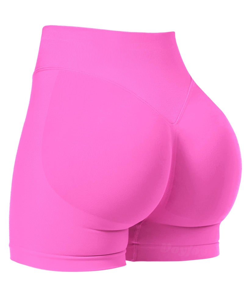 VOYJOY Women Workout Impact Shorts 2.5"/ 3.6"/ 4.5"/ 6" Scrunch Butt Lifting Gym Seamless Booty Biker Shorts - Image 1