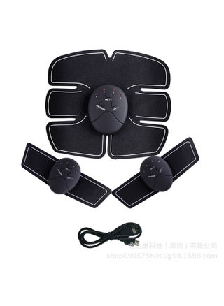 EMS Black Technology Lazy Muscle Exercise Abdominal Muscle Sticker Home Body Slimming Fitness Abdominal Massager MassagerCharging suit Charging suit - pzsku/Z5A90083F9D87D649B4D8Z/45/1746202573/d980ff92-d20f-4025-8c3a-2a57bbd47108