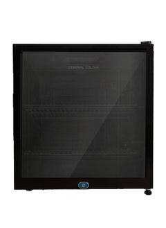 General Goldin General Goldin Glass Display Mini Bar Refrigerator, Black 50 Lt, Noiseless, High Quality Compressor, Lock Key, Maximum Capacity  - Image 1