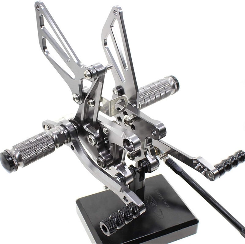 DEMULAX CNC Aluminum Adjustable Motorcycle Rearsets