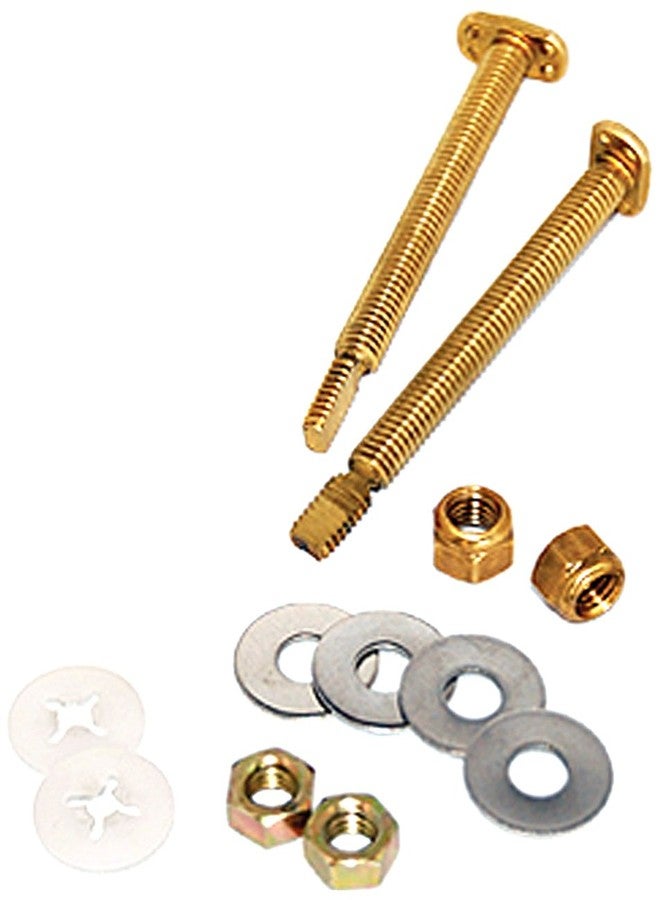 InterDesign Millrose 73065 Monster Advantage Toilet Bolts, 5/16-Inch x 2-1/4-Inch, Blue - Image 2