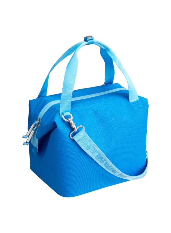 Stanley All Day Julienne Mini Cooler Bag 7.4 QT (10 Can) | Compact Soft Cooler for Picnics, Beach, Hiking & Daily Commute | 12H Cooling Performance with Leak-Proof Winged Bear Liner | Unique Doctor’s Bag Hinge-Top Design | Recycled Polyester | Adjustable Strap, Front Zip Pocket, Lightweight 0.41 kg | Portable Insulated Lunch Tote for Snacks, Meals, Drinks & Outdoor Adventures - Image 2