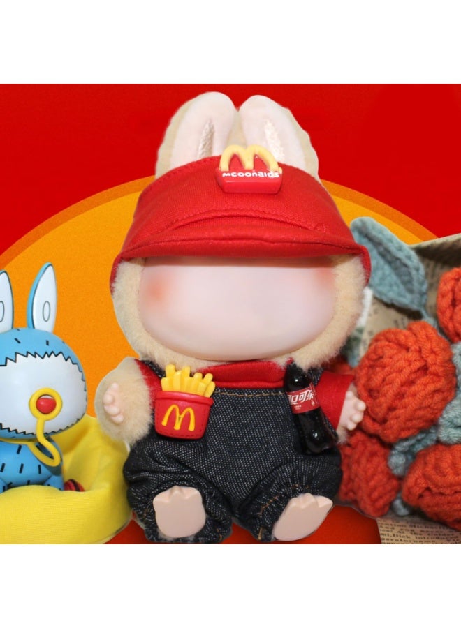 جورونب ملابس دمى لابوبو بطول 17 سم - متوافقة مع دمى لابوبو - بدون دمية - إكسسوارات أزياء لهواة الجمع. - Image 4