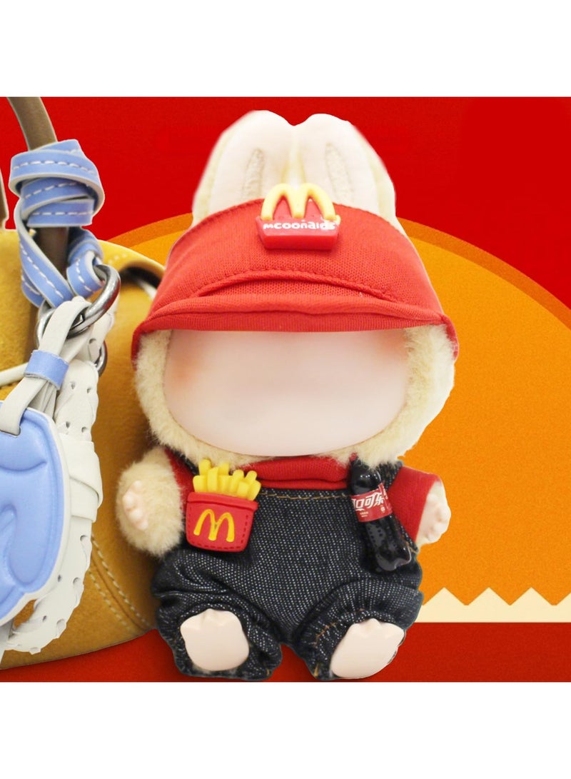 جورونب ملابس دمى لابوبو بطول 17 سم - متوافقة مع دمى لابوبو - بدون دمية - إكسسوارات أزياء لهواة الجمع. - Image 2