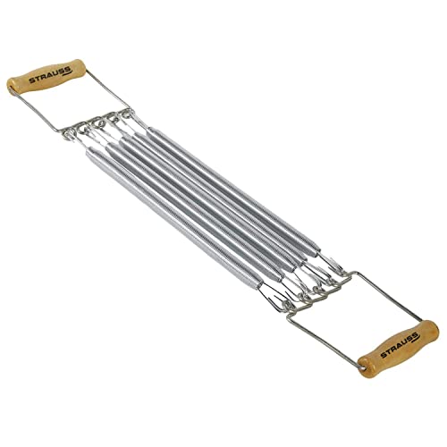 Strauss Chest Expander with 5 Springs | Adjustable Steel Springs with Steel Chrome Plating for Increased Resistance | Multi-Function, Lightweight, Portable & Compact - Image 4