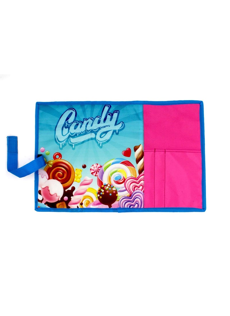 Shopaholic - Shopaholic Printed Dinner Placemats/tablemats for Kids/Teenagers Available (Pink_Candy Lollypop) - Image 1
