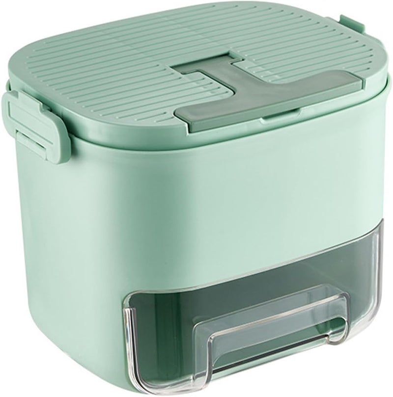 Double Tiered Ice Cubes Maker Molds Easy Press Release Large Capacity Freezing Container Tray For Home Entertaining Freezer Cubes Trays - Image 1