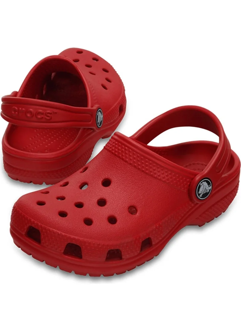 crocs Classic Red Unisex Children's Slippers 206990-6EN