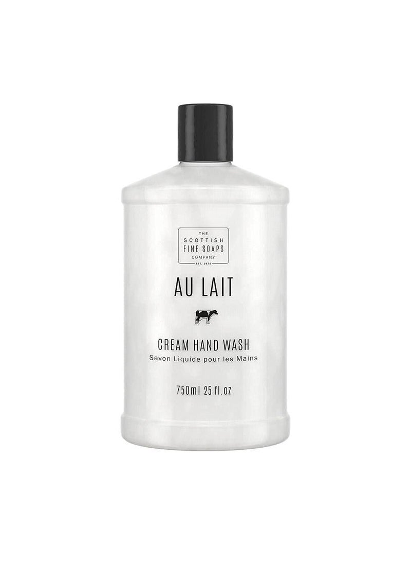 Scottish Fine Soaps - Scottish Fine Soaps Au Lait Hand Wash 750ml Refill - Image 1