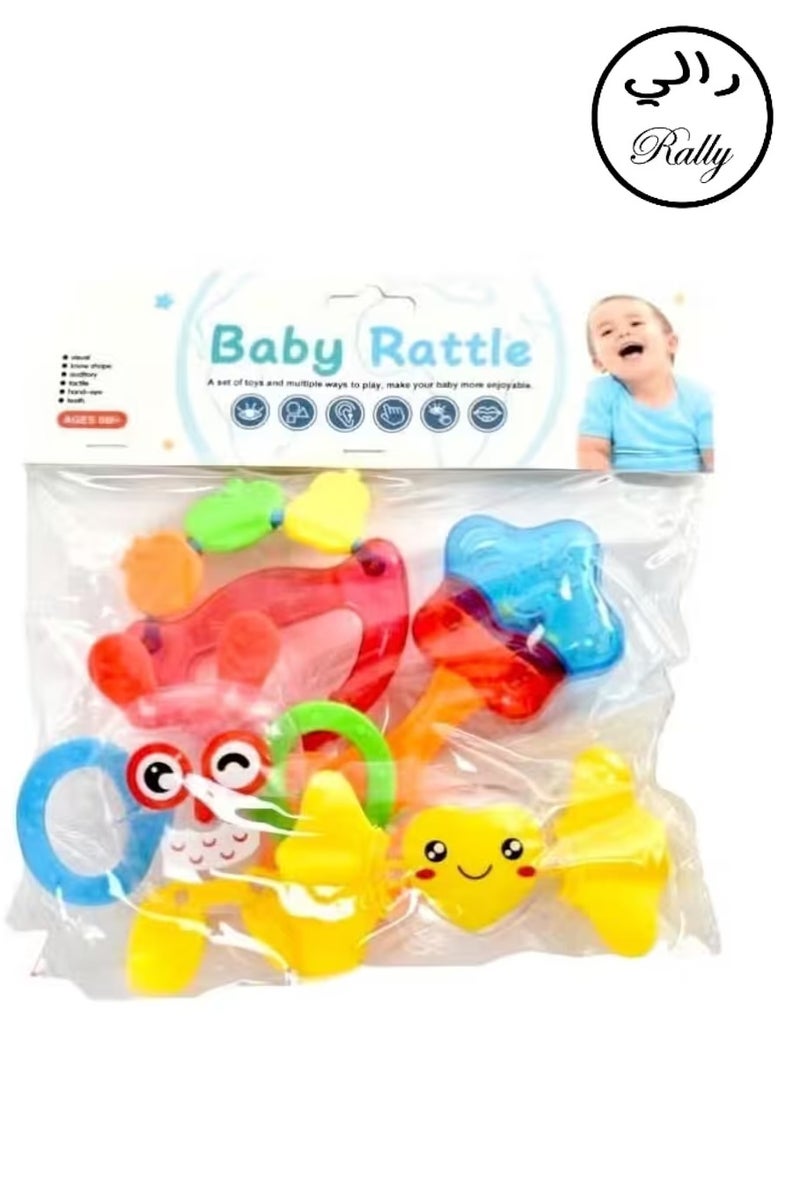 Rally Baby Rattle Playset Safe Teether - Image 1
