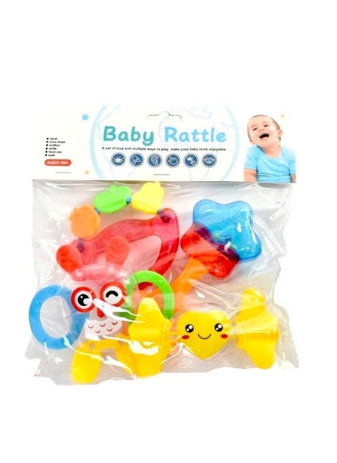 Safe Baby Rattle and Teether Set